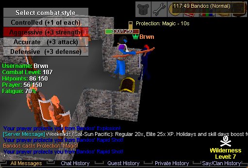 Bandos Boss Fight