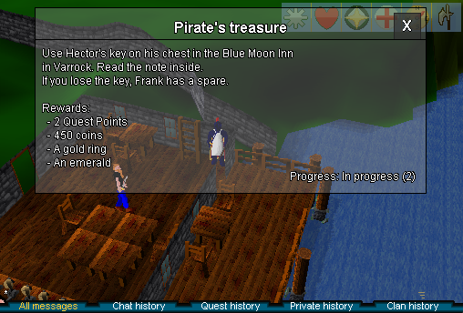 Pirate's treasure, the next step