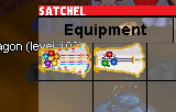 A worn skill cape with a colored trim