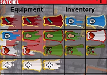 Torn skill capes in the inventory