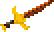 Bronze throwing knife