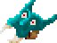 Cyan halloween mask